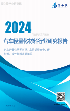 2024汽车轻量化材料行业研究报告